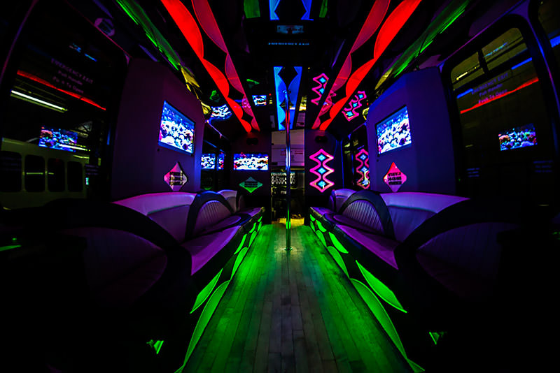 Luxury party bus Oakland